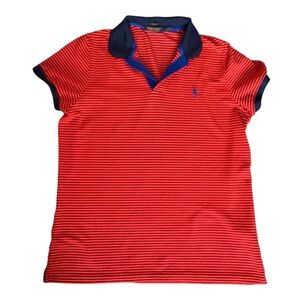 Polo Golf Ralph Lauren Striped Tailored Fit Polo Shirt